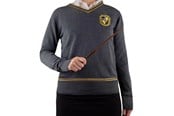 Reklameartikler - Harry Potter - Hufflepuff - Grey Knitted (Small) - Genser - 5202CRSWHS