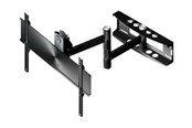 Veggmontering, AV-braketter & AV-møbler - Peerless AV Peerless Full-Motion Plus Wall Mount PLA50-UNL mounting kit - for flat panel - black 80" - PLA50-UNL