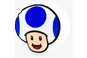 Reklameartikler - Tomy - Super Mario Toad - Blue - Bamser & kosedyr - 0053941124441