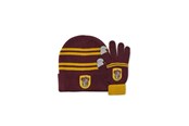 Reklameartikler - Harry Potter - Beanie/Gloves Gryffindor Adult set X EU - Beanie - 4895205606661