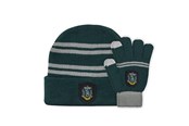 Reklameartikler - Harry Potter - Beanie/Gloves Slytherin Kids set EU - Beanie - 4895205601208