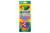 Kreative leker - Crayola Colored Pencils Erasable 10pcs. - 256247