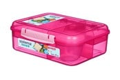 Kjøkkentilbehør - Sistema Bento Lunch 1.65 litre - Pink - 41690-9414202416902