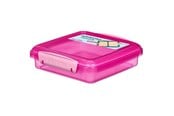 Kjøkkentilbehør - Sistema SANDWICH BOX LUNCH 450ML - Pink - 31646-9414202316462