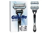 Barberingsutstyr - Gillette Skinguard Sensitive Razor Handle + 2 blades - 8001090613646