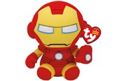 Dukker, Bamser & Utstyr - Ty Beanie Babies Marvel Iron Man 20cm - TY41190