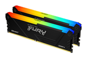 RAM - Kingston FURY Beast RGB DDR4-2666 C16 DC - 16GB - KF426C16BB2AK2/16