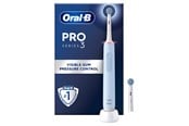 Elektrisk tannbørste - Oral-B Elektrisk tannbørste Pro3 Blue + Extra Sensi Brush Head - 8006540759813