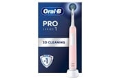 Elektrisk tannbørste - Oral-B Elektrisk tannbørste Pro1 Pink + Extra Brush Head - 8006540771501