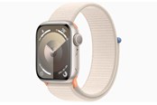 Smartklokke, Smartwatch & Sportsklokke - Apple Watch Series 9 GPS 41mm - Starlight Aluminium Case with Starlight Sport Loop - MR8V3DH/A