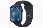 Smartklokke, Smartwatch & Sportsklokke - Apple Watch Series 9 GPS 45mm - Midnight Aluminium Case with Midnight Sport Band - M/L - MR9A3DH/A