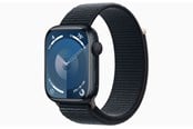 Smartklokke, Smartwatch & Sportsklokke - Apple Watch Series 9 GPS 45mm - Midnight Aluminium Case with Midnight Sport Loop - MR9C3DH/A