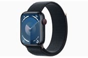 Smartklokke, Smartwatch & Sportsklokke - Apple Watch Series 9 GPS + Cellular 45mm - Midnight Aluminium Case with Midnight Sport Loop - MRMF3DH/A