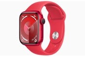 Smartklokke, Smartwatch & Sportsklokke - Apple Watch Series 9 GPS 41mm - (PRODUCT)RED Aluminium Case with (PRODUCT)RED Sport Band - M/L - MRXH3DH/A