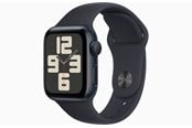 Smartklokke, Smartwatch & Sportsklokke - Apple Watch SE GPS 40mm - Midnight Aluminium Case with Midnight Sport Band - S/M - MR9X3DH/A