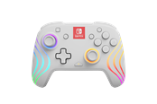 Spill - Tilbehør - PDP Afterglow Wave - White - Wireless - Controller - Nintendo Switch - 750122SWAWWIW