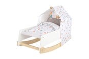 Dukker, Bamser & Utstyr - Small Foot - Wooden Swing Doll Bed Little Button - 11813