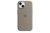 Mobil - Deksel og etui - Apple iPhone 15 Silicone Case with MagSafe - Clay - MT0Q3ZM/A