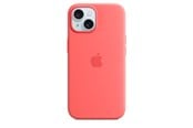 Mobil - Deksel og etui - Apple iPhone 15 Silicone Case with MagSafe - Guava - MT0V3ZM/A