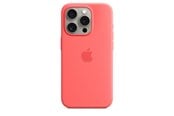 Mobil - Deksel og etui - Apple iPhone 15 Pro Silicone Case with MagSafe - Guava - MT1G3ZM/A