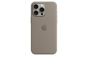 Mobil - Deksel og etui - Apple iPhone 15 Pro Max Silicone Case with MagSafe - Clay - MT1Q3ZM/A