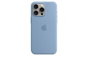 Mobil - Deksel og etui - Apple iPhone 15 Pro Max Silicone Case with MagSafe - Winter Blue - MT1Y3ZM/A