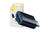 USB - Baseus Ingenuity USB-C to USB-A adapter OTG (blue) - ZJJQ000003