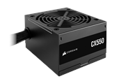 Strømforsyning (PSU) - Corsair CX550 Strømforsyning (PSU) - 550 Watt - 120 mm - ATX 2.4 - 80 Plus Bronze sertifisert - CP-9020277-EU