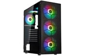 Kabinett - Kolink Observatory HF Mesh ARGB Midi Tower Case - Black - Kabinett - Desktop - Svart - PGW-CH-KOL-110