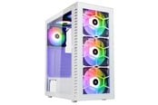 Kabinett - Kolink Observatory HF Glass ARGB Midi Tower Case - white - Kabinett - Desktop - Hvit - PGW-CH-KOL-111