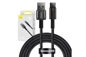 USB - Baseus Tungsten Gold Cable USB to USB-C 100W 2m (black) - CAWJ000101