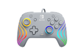 Spill - Tilbehør - PDP Afterglow Wave - Grey - Wired - Controller - Nintendo Switch - 750122SWAWWCG