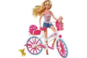 Dukker, Bamser & Utstyr - SIMBA DICKIE GROUP Steffi LOVE - Bike Tour Doll 29cm - 4006592590505