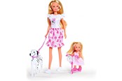 Dukker, Bamser & Utstyr - SIMBA DICKIE GROUP Steffi LOVE - Cute Walk Doll Set 12/29cm - 105733605