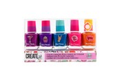 Rollelek - CREATE IT! Beauty Color Changing Nail Polish 5pcs - 84148