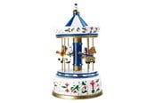 Treleker - Small Foot - Wooden Music Box Carousel Love Story - 10156