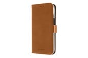 Mobil - Deksel og etui - Insmat PREMIUM FLIPCASE IPHONE 15 PRO BROWN - 650-3198