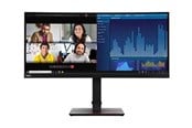 Skjerm - 34" Lenovo ThinkVision P34w-20 - 3440x1440 - IPS - 100W USB HUB - KVM Switch - RJ45 - 63F2RAT3EU