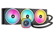 Prosessor-kjøler - Corsair iCUE LINK H170i LCD RGB - Black - CPU Vannkjøling - Max 37 dBA - CW-9061009-WW