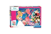 Puslespill - Clementoni Jigsaw puzzle Disney - Alice in Wonderland 104st. Gulv - 25748