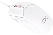 Mus - HyperX Pulsefire Haste 2 - White - Gaming mus - Optisk - 6 - Hvit - 6N0A8AA