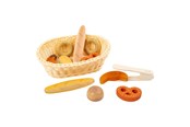 Rollelek - Small Foot - Plastic Bread Basket with Play Food Bread 12dlg. - 11444