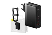 Mobil - Adaptere og ladere - Baseus Wall charger  GaN5 Pro 2xUSB-C + USB 140W (black) - CCGP100201