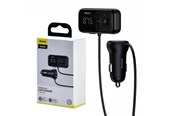 Mobil - Adaptere og ladere - Baseus Car Bluetooth MP3 Player + Charger  T Shaped S-16 Black OS - CCMT000201