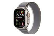 Smartklokke - Tilbehør - Apple 49mm Green/Gray Trail Loop - S/M - MT5Y3ZM/A