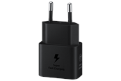 Mobil - Adaptere og ladere - Samsung 25W USB-C GaN Power Adapter - Black - EP-T2510NBEGEU