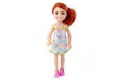 Dukker, Bamser & Utstyr - Barbie Chelsea Doll Wearing Removable Floral Dress With Red Hair & Green Eyes 15cm - HNY56