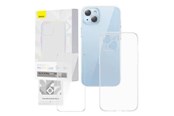 Mobil - Deksel og etui - Baseus Transparent Case and Tempered Glass set  Corning for iPhone 14 Plus - P60112202201-02