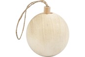 Byggesett - Creativ Company Christmas Bauble Hanger Wood 6.4cm - 55326