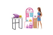 Dukker, Bamser & Utstyr - Barbie Make & Sell Boutique Playset 30cm - HKT78